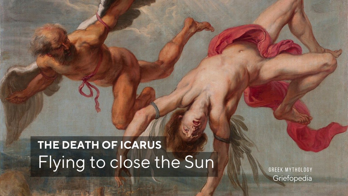 The Forgotten Life Lesson from the Death of Icarus Who Flew too Close to the Sun ☉